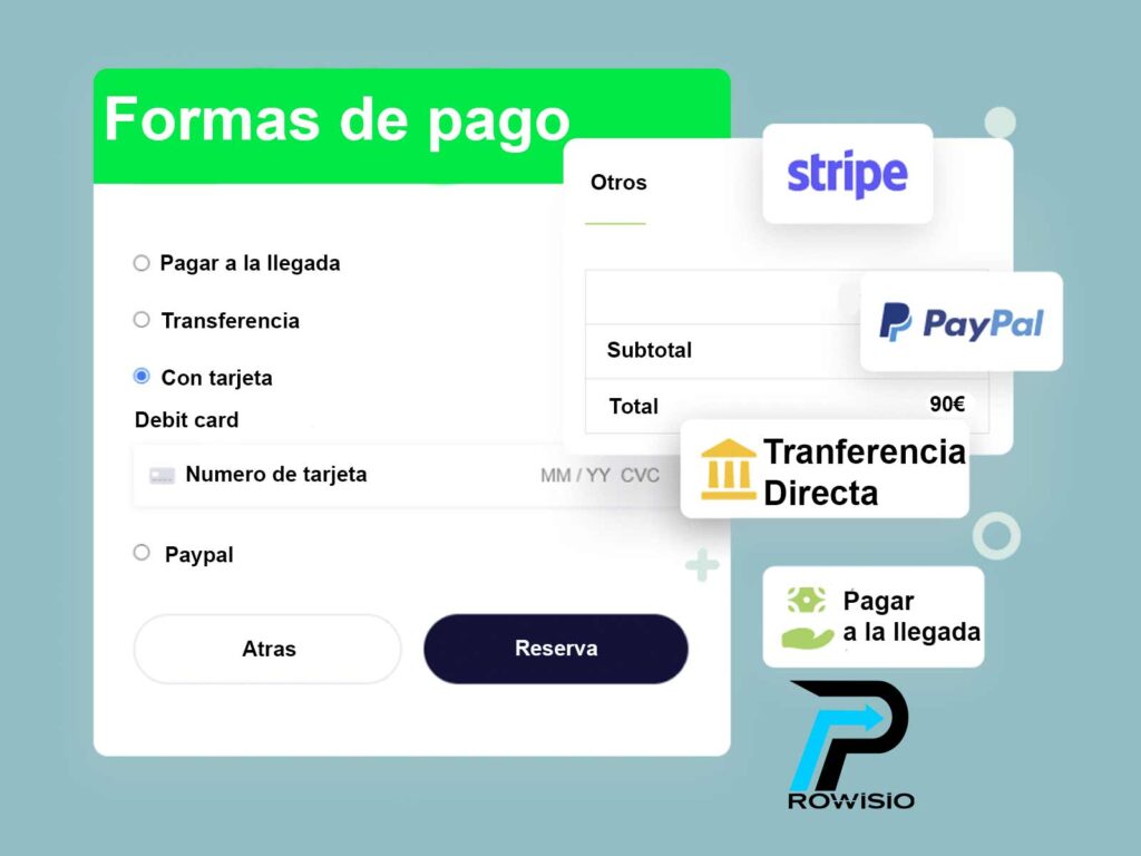 Programación de reservas y citas
